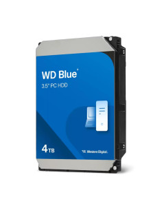 HDD, WESTERN DIGITAL, Blue, 4TB, SATA, 256 MB, 5400 rpm, 3,5", WD40EZAX