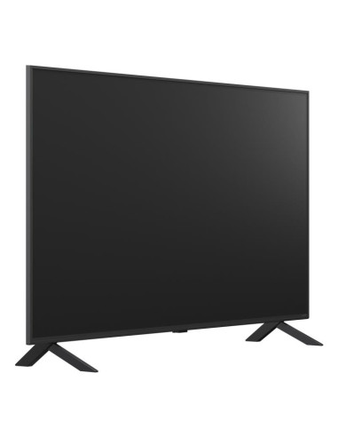 TV Set, LG, 43", 4K/Smart, 3840x2160, Wireless LAN, webOS, Black, 43QNED80A3A