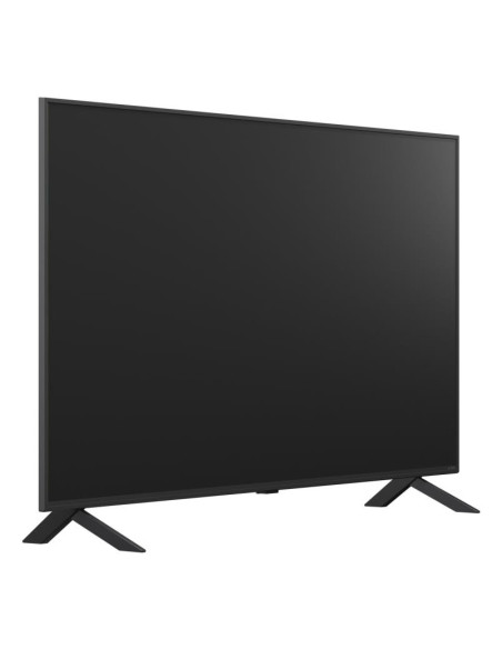 TV Set, LG, 43", 4K/Smart, 3840x2160, Wireless LAN, webOS, Black, 43QNED80A3A