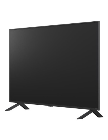 TV Set, LG, 43", 4K/Smart, 3840x2160, Wireless LAN, webOS, Black, 43QNED80A3A