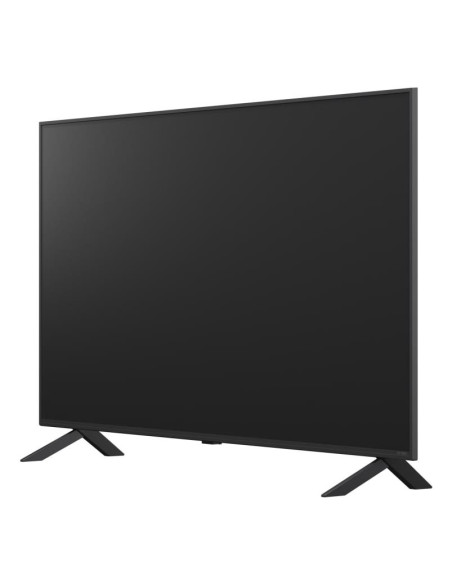 TV Set, LG, 43", 4K/Smart, 3840x2160, Wireless LAN, webOS, Black, 43QNED80A3A