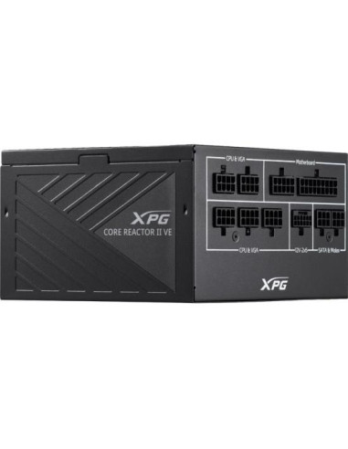 Power Supply, ADATA, XPG CORE REACTOR II VE, 850 Watts, Efficiency 80 PLUS GOLD, COREREACTORIIVE850G-BKCEU