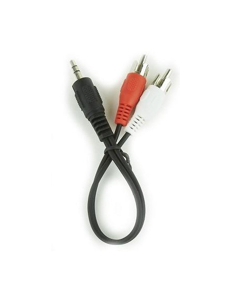 CABLE AUDIO 3.5MM TO 2RCA 0.2M/CCA-458/0.2 GEMBIRD CABLE AUDIO 3.5MM TO 2RCA 0.2M/CCA-458/0.2 GEMBIRD