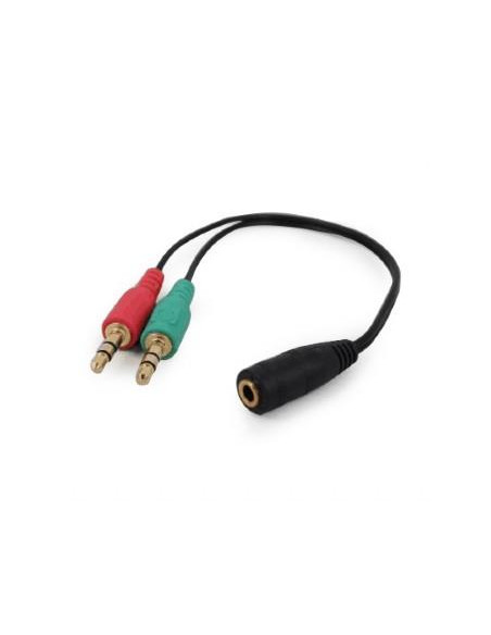 CABLE AUDIO 3.5MM SOCKET TO/2X3.5MM PLUG CCA-418 GEMBIRD CABLE AUDIO 3.5MM SOCKET TO/2X3.5MM PLUG CCA-418 GEMBIRD