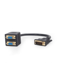 CABLE SPLITTER DVI TO DUAL VGA/A-DVI-2VGA-01 GEMBIRD