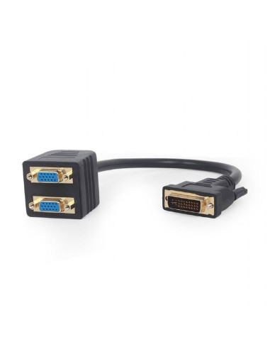 CABLE SPLITTER DVI TO DUAL VGA/A-DVI-2VGA-01 GEMBIRD