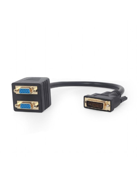 CABLE SPLITTER DVI TO DUAL VGA/A-DVI-2VGA-01 GEMBIRD CABLE SPLITTER DVI TO DUAL VGA/A-DVI-2VGA-01 GEMBIRD