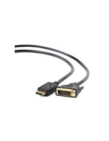 CABLE DISPLAY PORT TO DVI/3M CC-DPM-DVIM-3M GEMBIRD CABLE DISPLAY PORT TO DVI/3M CC-DPM-DVIM-3M GEMBIRD