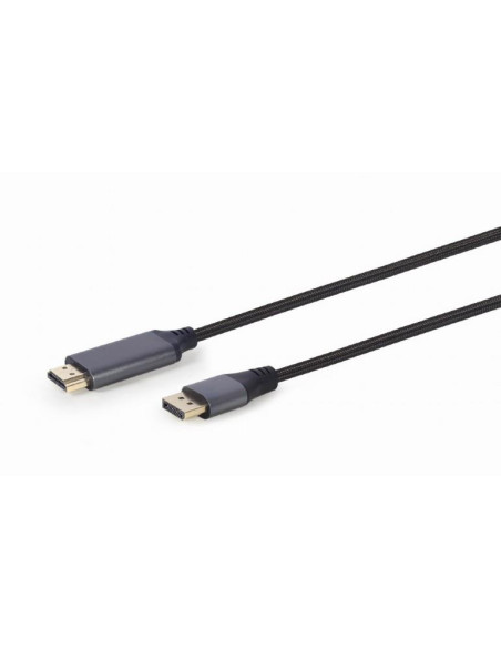 CABLE DISPLAY PORT TO HDMI/1.8M CC-DP-HDMI-4K-6 GEMBIRD CABLE DISPLAY PORT TO HDMI/1.8M CC-DP-HDMI-4K-6 GEMBIRD