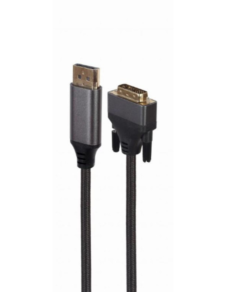CABLE DISPLAY PORT TO DVI/1.8M CC-DPM-DVIM-4K-6 GEMBIRD CABLE DISPLAY PORT TO DVI/1.8M CC-DPM-DVIM-4K-6 GEMBIRD