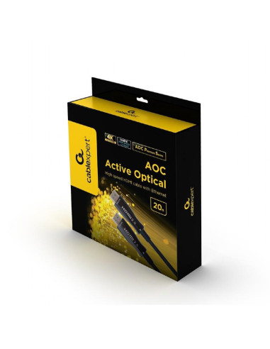 CABLE HDMI-HDMI 20M AOC/CCBP-HDMI-AOC-20M-02 GEMBIRD