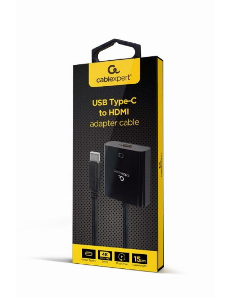 I/O ADAPTER USB-C TO HDMI/A-CM-HDMIF-03 GEMBIRD I/O ADAPTER USB-C TO HDMI/A-CM-HDMIF-03 GEMBIRD