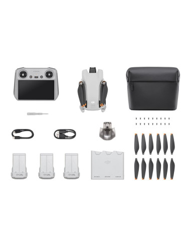 Drone, DJI, DJI Mini 3 (DJI RC) Fly More Combo, Consumer, CP.MA.00000782.02