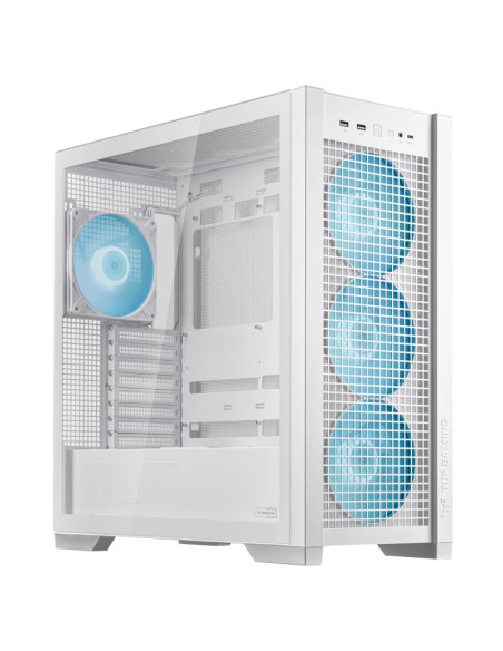 Case, ASUS, TUF Gaming GT302 ARGB, MidiTower, Case product features Transparent panel, Not included, ATX, EATX, MicroATX, MiniI