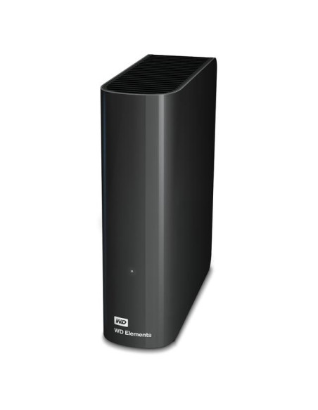 External HDD, WESTERN DIGITAL, Elements Desktop, 6TB, USB 3.0, Drives 1, Black, WDBWLG0060HBK-EESN