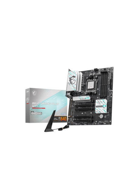 Mainboard, MSI, AMD B840, SAM5, ATX, Memory slots 4, 5xPCI-Express 16x, 2xM.2, 1xHDMI, 1xAudio-In, 1xAudio-Out, 1xMicrophone, 4