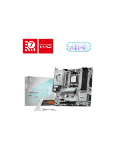 Mainboard, MSI, AMD B850, SAM5, Micro-ATX, Memory DDR5, Memory slots 4, B850MGAMINGPLUSWIFI