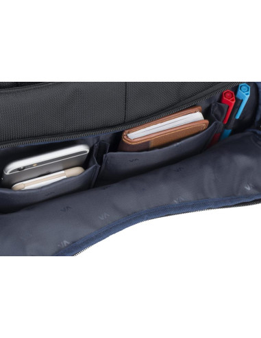 NB CASE TEGEL 17.3"/8455 BLACK RIVACASE