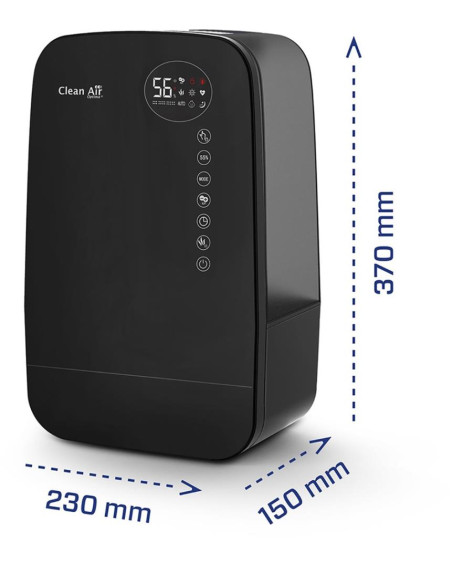 HUMIDIFIER WITH IONIZER/CA-607BSMART CLEAN AIR OPTIMA