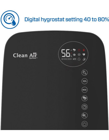 HUMIDIFIER WITH IONIZER/CA-607BSMART CLEAN AIR OPTIMA
