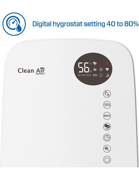 HUMIDIFIER WITH IONIZER/CA-607WSMART CLEAN AIR OPTIMA