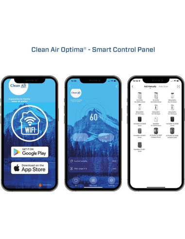 HUMIDIFIER WITH IONIZER/CA-607WSMART CLEAN AIR OPTIMA