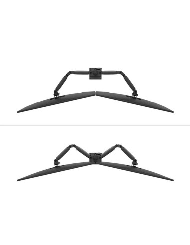 MONITOR ACC DESK MOUNT 10-32"/DUAL DS60-600BL2 NEOMOUNTS