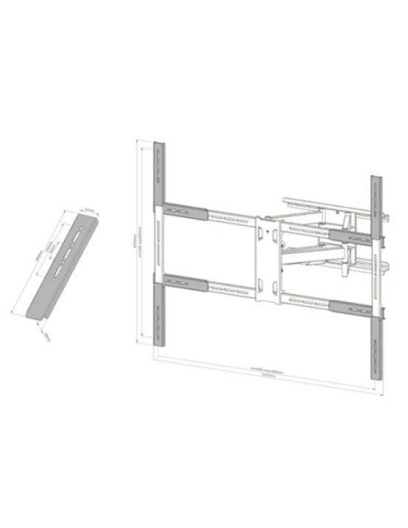 TV SET ACC VESA EXTENSION KIT/AWLS-950BL1 NEOMOUNTS