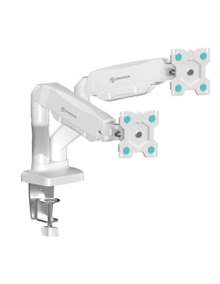 MONITOR ACC DESK MOUNT/13-32" WHITE G160-W ONKRON