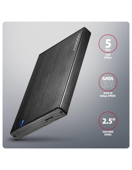HDD ACC ENCLOSURE 2.5"/USB3.2 EE25-XA6C AXAGON