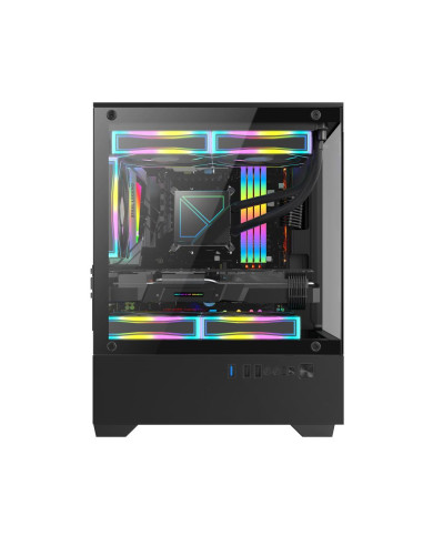 Case, GOLDEN TIGER, micro ATX, Black, Mini Tower, Raider SL-2, RAIDERSL-2