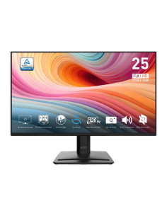 LCD Monitor, MSI, 24.5", Business, Matte, Panel IPS, 1920x1080, 16:9, 120Hz, 1 ms, Speakers, Colour Black, PROMP252E2