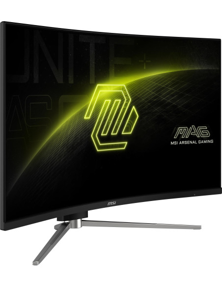 LCD Monitor, MSI, MAG 325CQRF QD E2, 31.5", Gaming/Curved, Panel VA, 2560x1440, 16:9, 180 Hz, 0.5 ms, Colour Black, MAG325CQRFQ