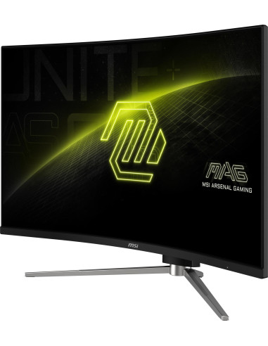 LCD Monitor, MSI, MAG 325CQRF QD E2, 31.5", Gaming/Curved, Panel VA, 2560x1440, 16:9, 180 Hz, 0.5 ms, Colour Black, MAG325CQRFQ