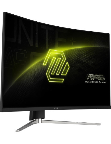 LCD Monitor, MSI, MAG 325CQRF QD E2, 31.5", Gaming/Curved, Panel VA, 2560x1440, 16:9, 180 Hz, 0.5 ms, Colour Black, MAG325CQRFQ