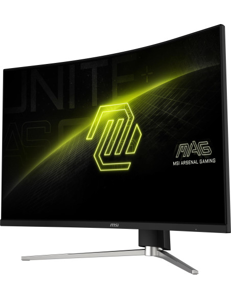 LCD Monitor, MSI, MAG 325CQRF QD E2, 31.5", Gaming/Curved, Panel VA, 2560x1440, 16:9, 180 Hz, 0.5 ms, Colour Black, MAG325CQRFQ