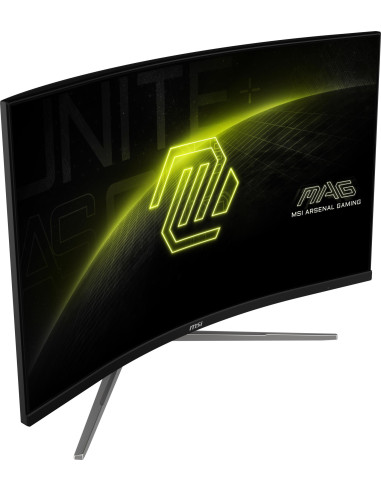 LCD Monitor, MSI, MAG 325CQRF QD E2, 31.5", Gaming/Curved, Panel VA, 2560x1440, 16:9, 180 Hz, 0.5 ms, Colour Black, MAG325CQRFQ