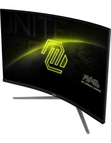 LCD Monitor, MSI, MAG 325CQRF QD E2, 31.5", Gaming/Curved, Panel VA, 2560x1440, 16:9, 180 Hz, 0.5 ms, Colour Black, MAG325CQRFQ