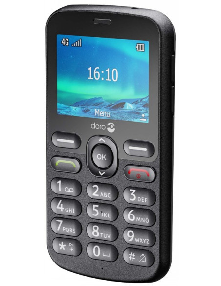 DORO EASY MOBILE 1880 BLACK 4G 