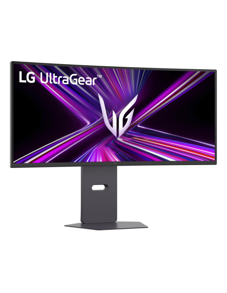 LCD Monitor, LG, 34 ", 3440 x 1440 pixels, Wide Quad HD, Native aspect ratio 21:9, LCD, Curved, 34G600A-B