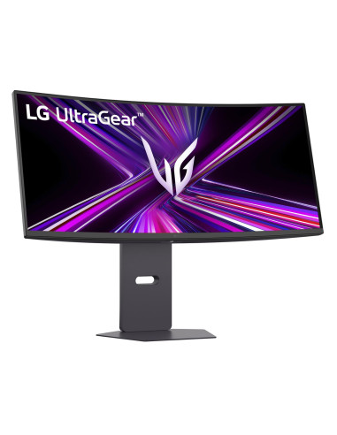 LCD Monitor, LG, 34 ", 3440 x 1440 pixels, Wide Quad HD, Native aspect ratio 21:9, LCD, Curved, 34G600A-B