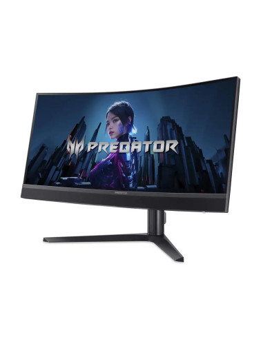 LCD Monitor, ACER, 34 ", 3440 x 1440 pixels, UltraWide Quad HD, Native aspect ratio 21:9, LED, Curved, UM.CXXEE.301