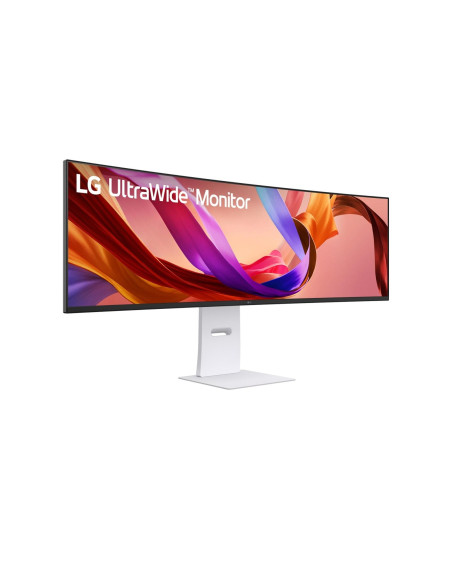 LCD Monitor, LG, 49 ", 5120 x 1440 pixels, Dual QHD, Native aspect ratio 32:9, LED, Curved, 49U950A-W