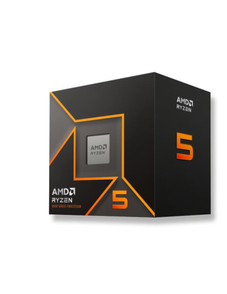 CPU, AMD, Desktop, AMD Ryzen 5, R5-9600, 3800 MHz, Cores 6, 32MB, Socket SAM5, 65 Watts, GPU Radeon, BOX, 100-100000718BOX