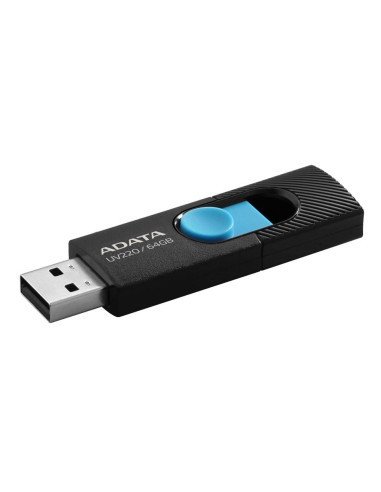MEMORY DRIVE FLASH USB2 64GB/BLUE AUV220-64G-RBKBL ADATA