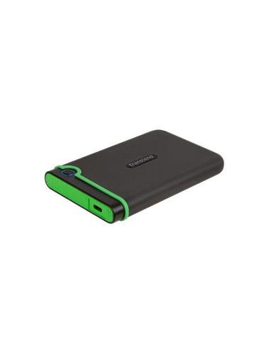 External HDD, TRANSCEND, StoreJet, TS4TSJ25M3C, 4TB, USB 3.1, Colour Green, TS4TSJ25M3C