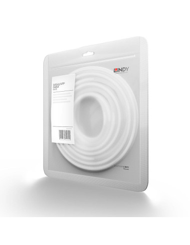 CABLE CAT6 U/UTP 0.5M/WHITE 48091 LINDY