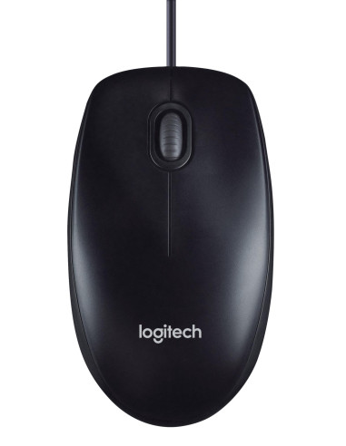 MOUSE USB OPTICAL M90/BLACK 910-001793 LOGITECH