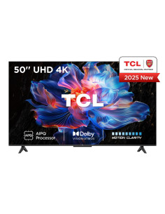 TV Set, TCL, 50 ", 4K Ultra HD, 3840 x 2160 pixels, Flat, 16:9, DLED, 50V6C