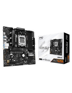 Mainboard, ASROCK, AMD A620A, SAM5, Micro-ATX, Memory DDR5, Memory slots 4, A620AMPRO-A